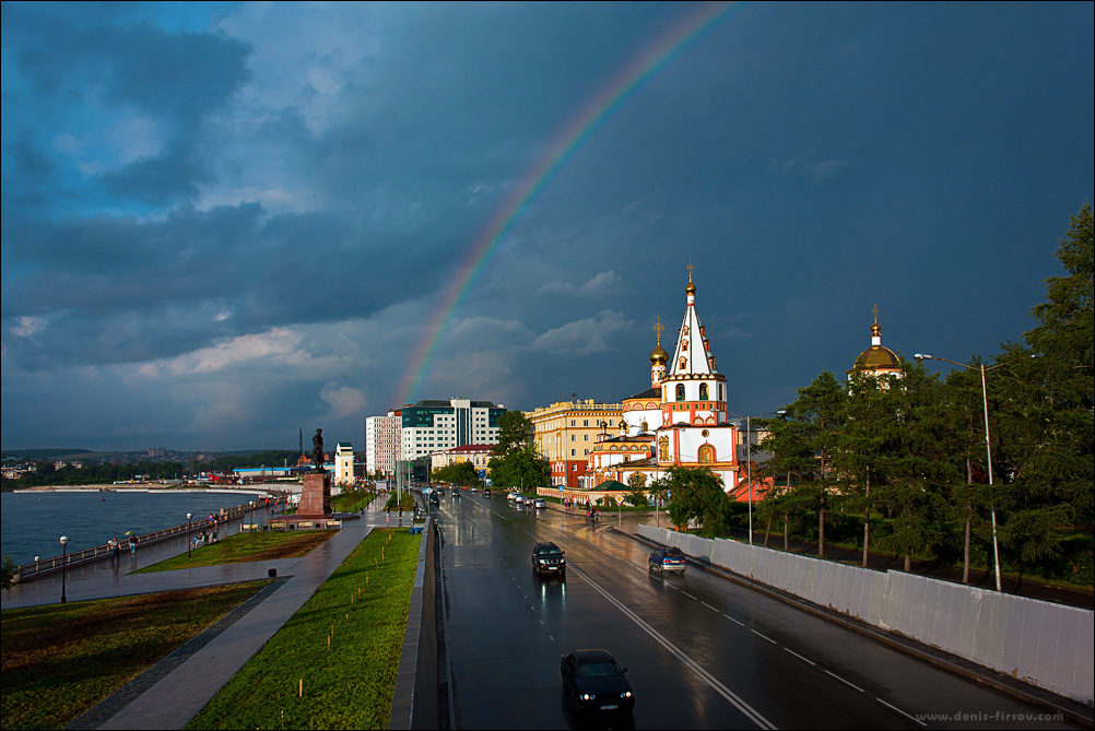 Церковь Иркутск набережная