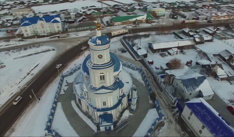 Казанская Церковь в Тельме Усольского района