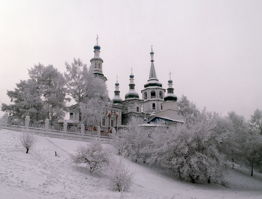 Крестовоздвиженский храм Иркутск