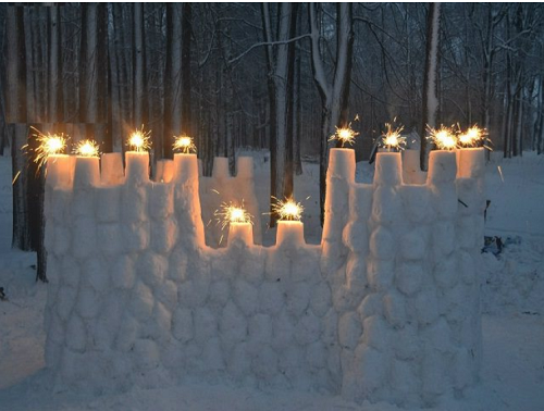 Как построить снежную крепость с детьми: этапы строительства и полезные советы