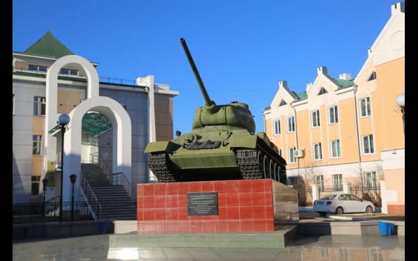 Танк Т-34 «Агинский колхозник».