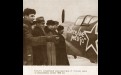 Самолёт, подаренный джаз-оркестром Л. Утесова одной из авиационных частей. 1943 год