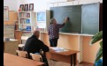 На уроке в кабинете русского языка