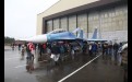 Самолет Су-30СМ в голубой раскраске. В такой раскраске четыре самолета должны быть изготовлены Иркутским авиазаводом для ВВС Белоруссии. Возможно, это один из них.