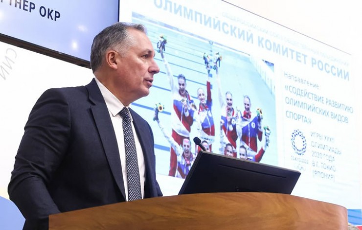 Президент Олимпийского комитета России Станислав Поздняков Президент Олимпийского комитета России Станислав Поздняков