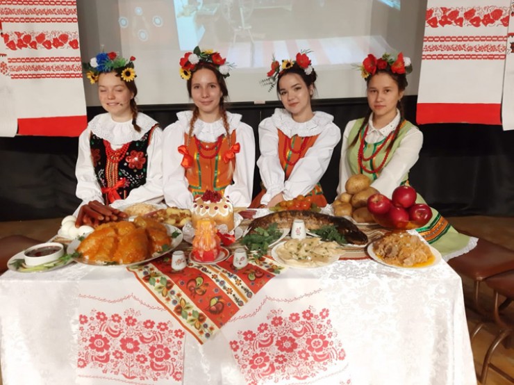 Польское сватовство в исполнении учащихся Кудинской средней школы