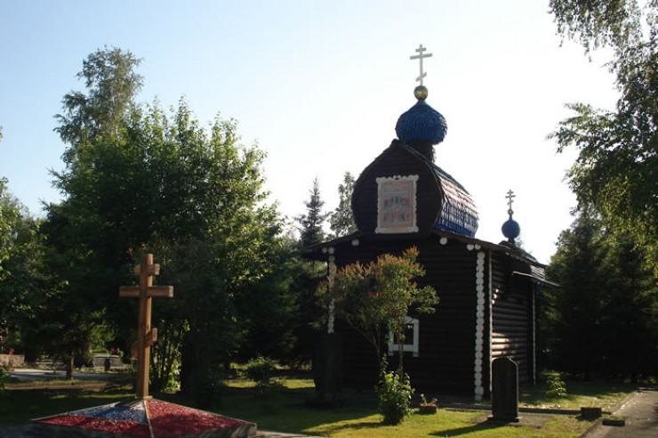 Часовня на Покровском старообрядческом погосте.