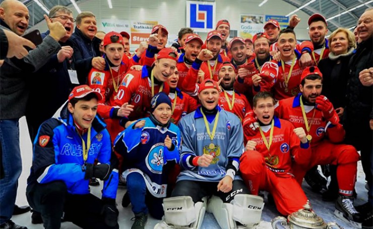 Сборная России — чемпион мира по хоккею с мячом 2019 года