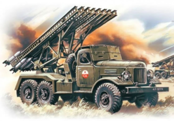 «Катюшей» окрестили боевую машину залпового огня БМ-13