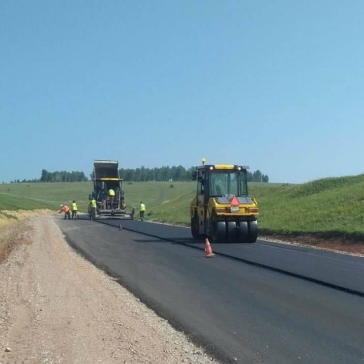 На дороге Кутулик – Бахтай – Хадахан идёт капитальный ремонт участка с 14 по 24 километр.
