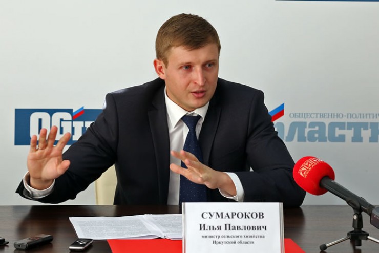 Министр сельского хозяйства Илья Сумароков