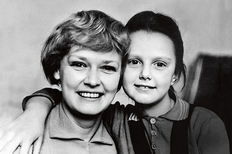 Нина Гребешкова с дочерью