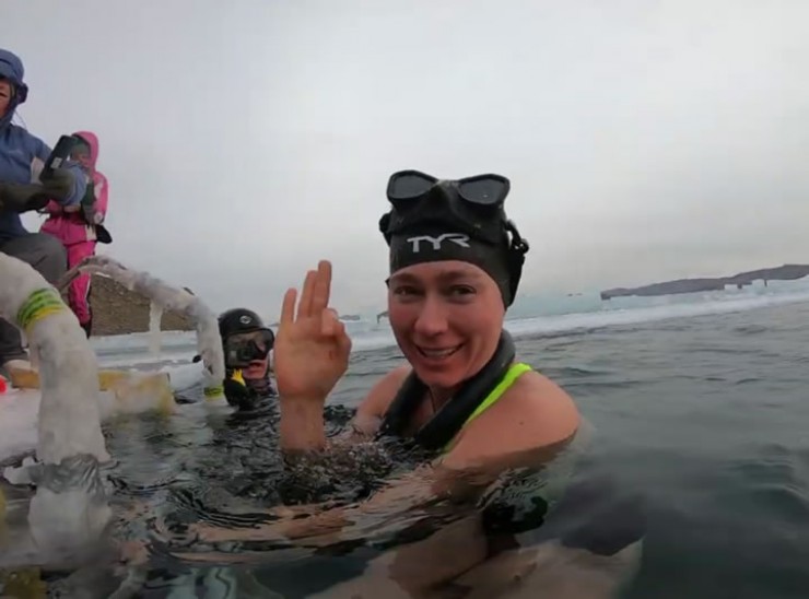 Екатерина Некрасова: «Мне плавать в ледяной воде намного приятнее, чем в теплом море. Я, например, сейчас даже не очень люблю купаться летом, не получаю такого удовольствия»