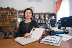Юлия Мушинская, директор Хужирского краеведческого музея