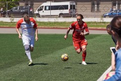 Андрей Ещенко принял участие в турнире в матче против ветеранов иркутского футбола; правда, на этот раз его команда проиграла