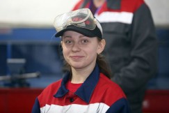 Золотая медалистка конкурса Елизавета Захарова из Заларей