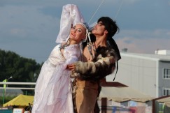 Народный хореографический коллектив «Байгал» в танце рассказал легенду о происхождении бурятских родов