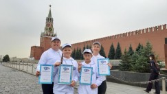 Воспитанники Боханского дома детского творчества  в Москве