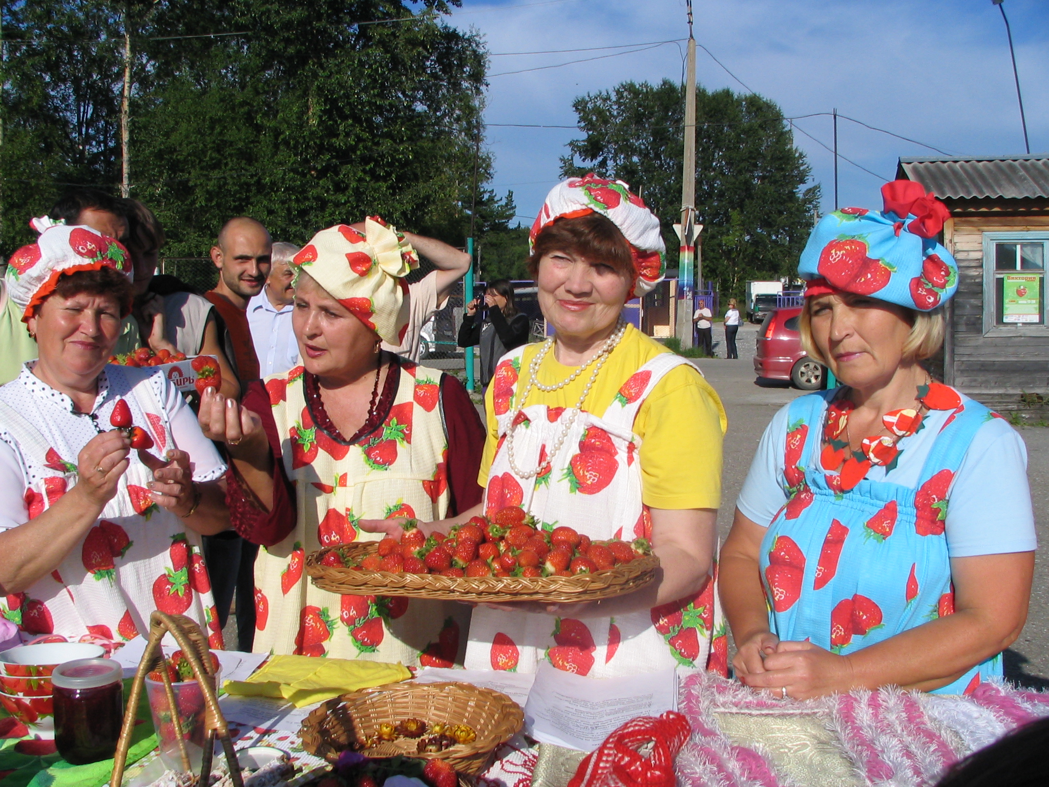 Фестиваль клубники в Байкальске