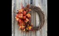 Осенний венок из сухих веточек. © etsy