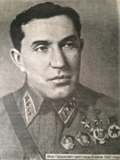 Дважды Герой Советского Союза, генерал- лейтенант Яков Владимирович Смушкевич